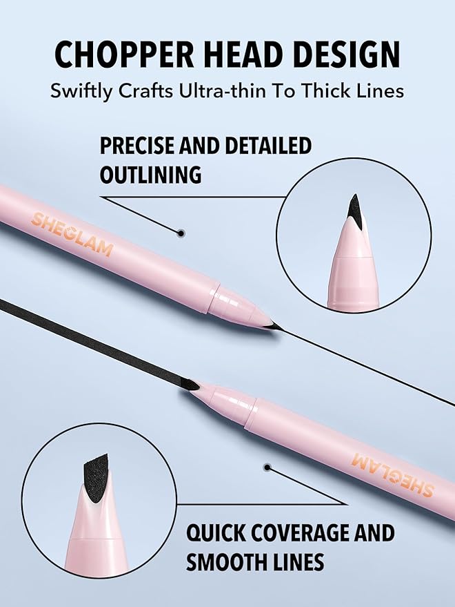 SHEGLAM Think Sharp Eyeliner Waterproof Sweat-Proof Smudge-Proof