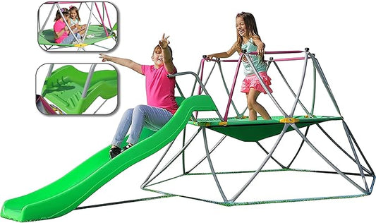PLATPORTS Climbing Dome - Dome Climber for Kids Outdoor - Jungle Gym Outdoor for Kids Ages 3-8 - Playground Climbers