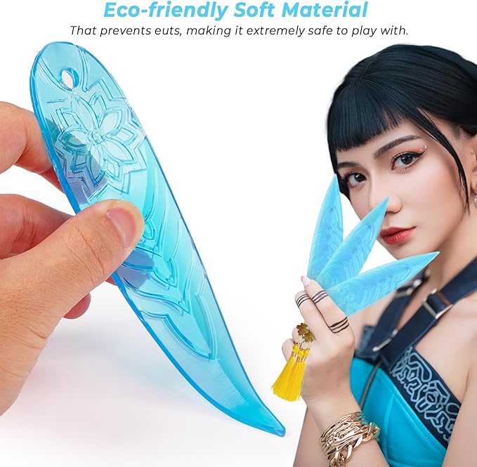 Costume Weapons for Hunter Zoey Cosplay: Anime Merch 6" Darts 3-Pack - Outfit Accessories Prop