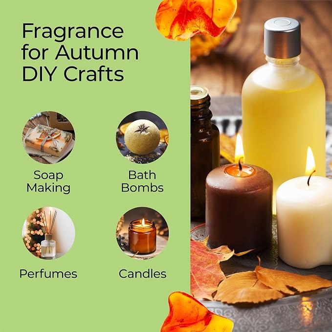 Good Essential Professional Amber Fragrance Oil (1 fl oz, 30ml) - Perfume, Candle & Soap Making, Aromatherapy Diffuser Oil