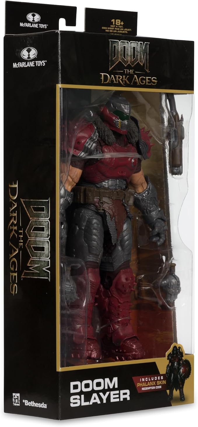 McFarlane Toys- Doom: The Dark Ages Doom Slayer (Phalanx Skin) 7in Action Figure