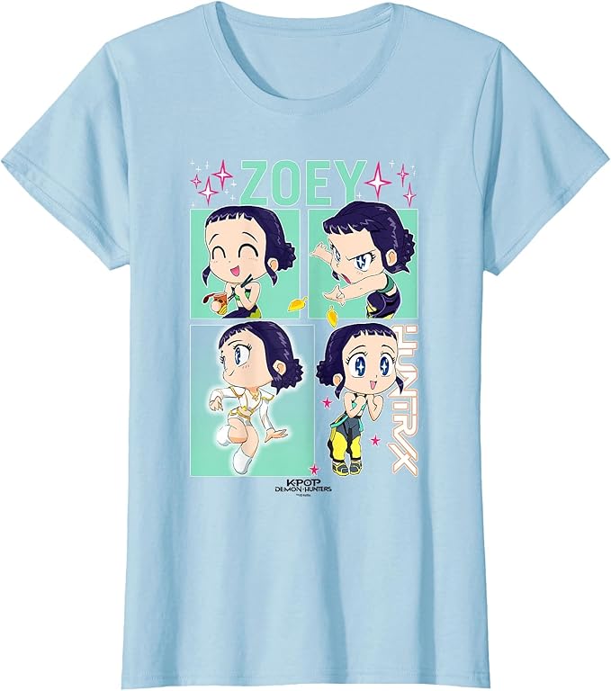 Kpop Demon Hunters Zoey Officially Licensed T-Shirt