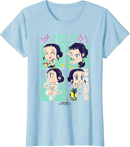 Kpop Demon Hunters Zoey Officially Licensed T-Shirt