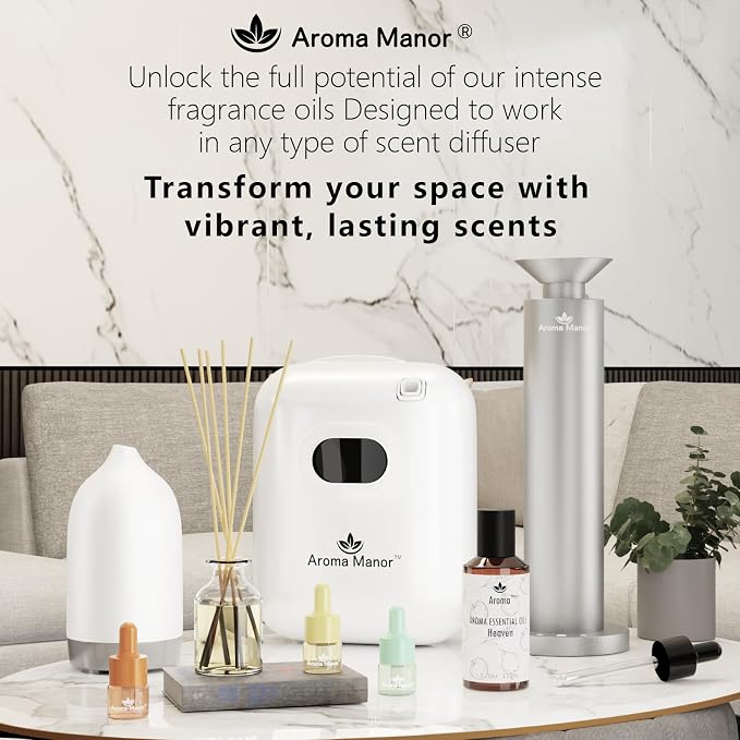 Hotel Scent Essential Oil - My Way - Luxury Hotel Inspired Home Aromatherapy Diffuser Oil - Lemon, Bergamot, Orange Blossom- for Diffuser, Humidifier, Ultrasonic, Reed - 150ML
