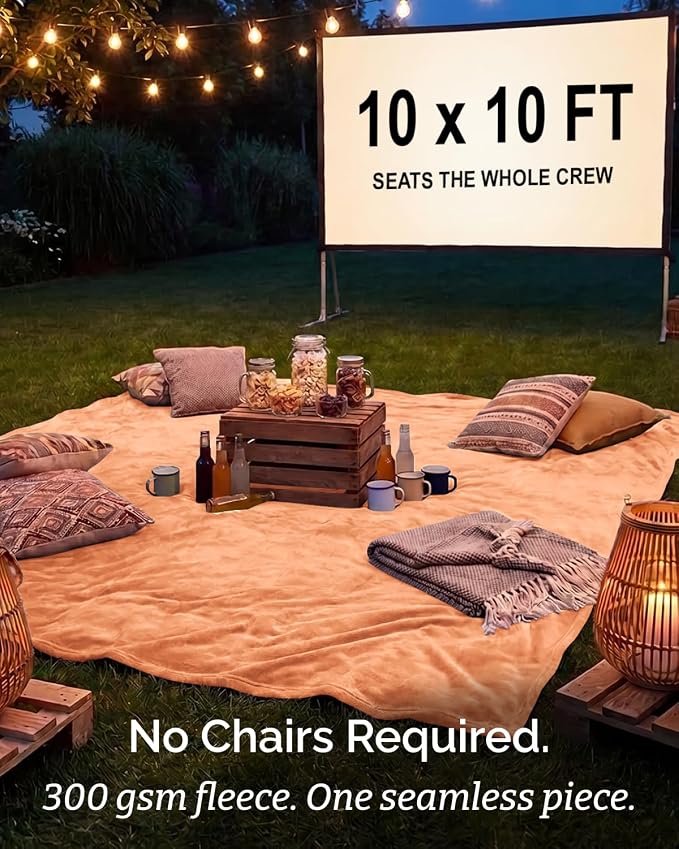 Ultra Soft Fleece Blanket Oversized King Size - Flannel Fleece Luxury Blanket - Lightweight for Couch Bed Chair - Thick, Warm and Breathable - All Season Cozy, Peach Fuzz