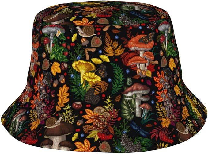 Bucket Hats Fashion Sun Cap Packable Outdoor Fisherman Hat for Women and Men