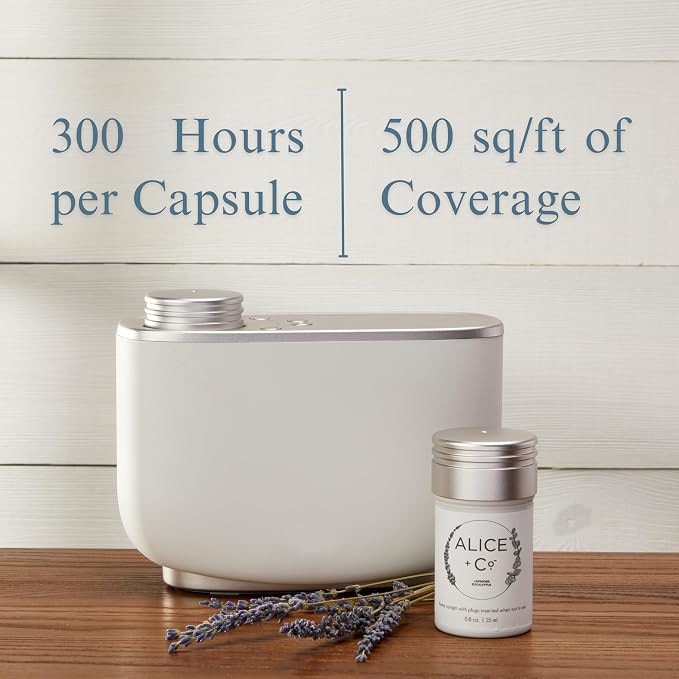 Alice + Co. Room Diffuser Set | Lavender & Eucalyptus Scent for Home | Hotel Aroma Scent | Fairfield by Marriott | Relaxing Aromatherapy for Home & Office