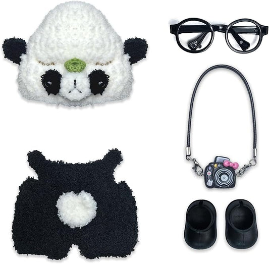 17cm Doll Clothes Set Fashion Doll Clohtes with Accessories of Doll Clothing Suitable for Various Outfits of Dolls (Style H)