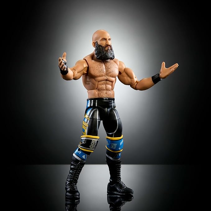 Mattel WWE Elite Action Figure & Accessories, Series #114 6-inch Collectible Tommaso Ciampa with 25 Articulation Points & Swappable Hands
