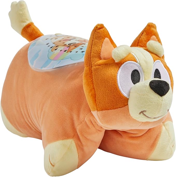 Pillow Pets 11" BBC Studios Bingo Plush Toy Stuffed Animal - Soft Pillow Sleeptime Light