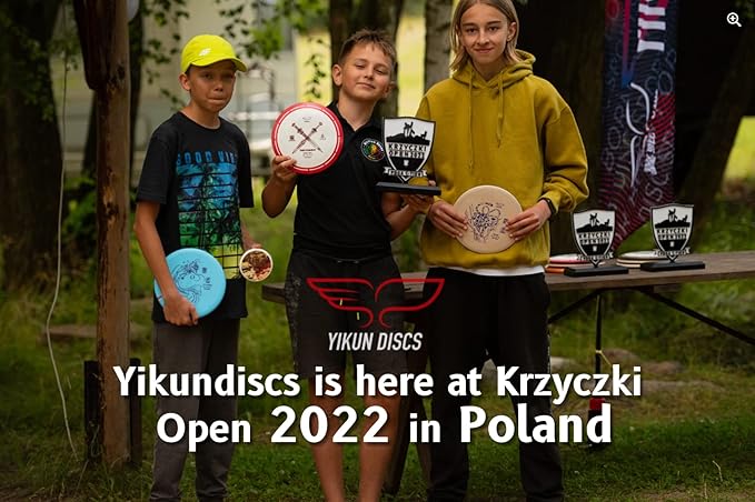 Yikun Yao PDGA Approved Midrange Disc Golf | Multiple Plastic Types, Reliable Flight Path | Overstable Mid Range Discs Golf for Outdoor Games and Competition