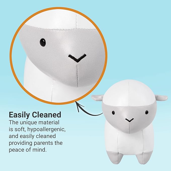 Little Big Friends Musical Baby Toy – Soft Plush Pull-String Cord Classical Toy for Baby & Toddlers | Soothing Stuffed Cuddly Animal Gift | Simon The Sheep