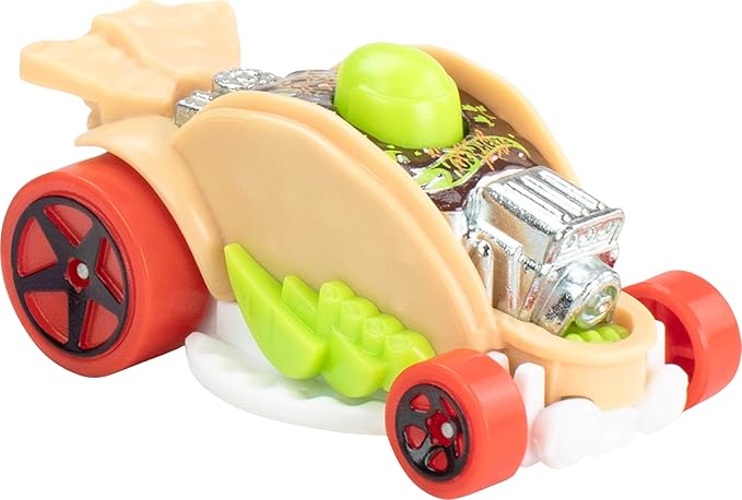 Hot Wheels Toy Cars, Set of 5 1:64 Scale Die-Cast Cars Featured in The Kids Animated Netflix Series Let’s Race