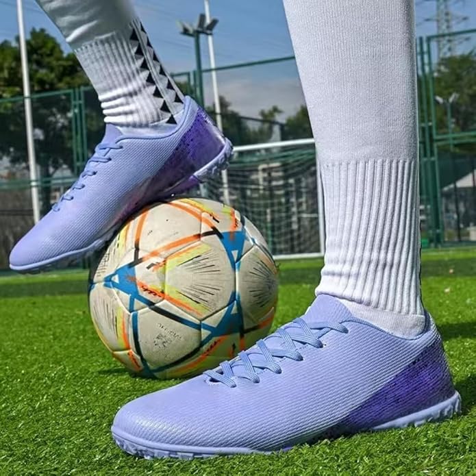 Mens Soccer Cleats Womens Indoor Soccer Shoes Wide Baseball Turf Shoes Adult Youth Rugby Shoes Big Boys Small Spikes AG TF Football Boots