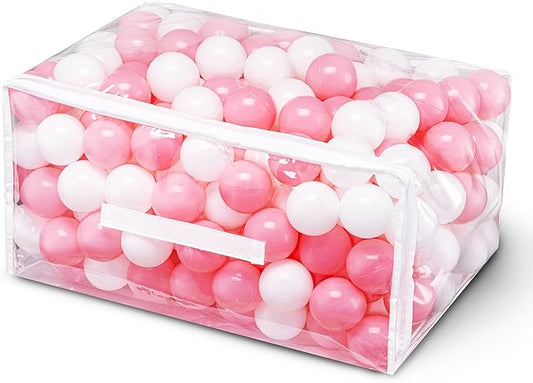 100 Ball Pit Balls for Kids, Plastic Balls for Ball Pit, Play Balls for Toddlers Babies, Ideal for Ball Pit, Kiddies Pool, Indoor Playpen