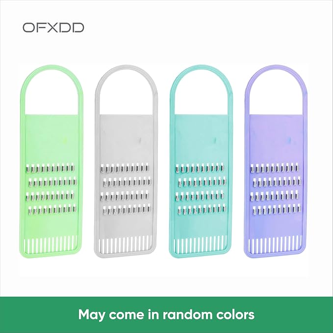 Plastic Grater for Korean Carrot - Korean Slicer - Carrots Plastic Graters - Grater with Holder