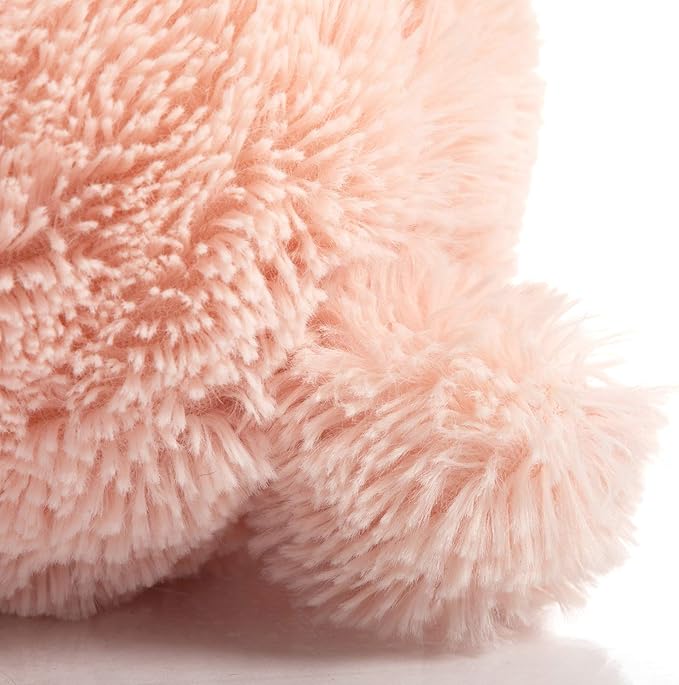 HollyHOME Teddy Bear Stuffed Animal Plush Giant Teddy Bears with Footprints Big Bear 36 inch Pink