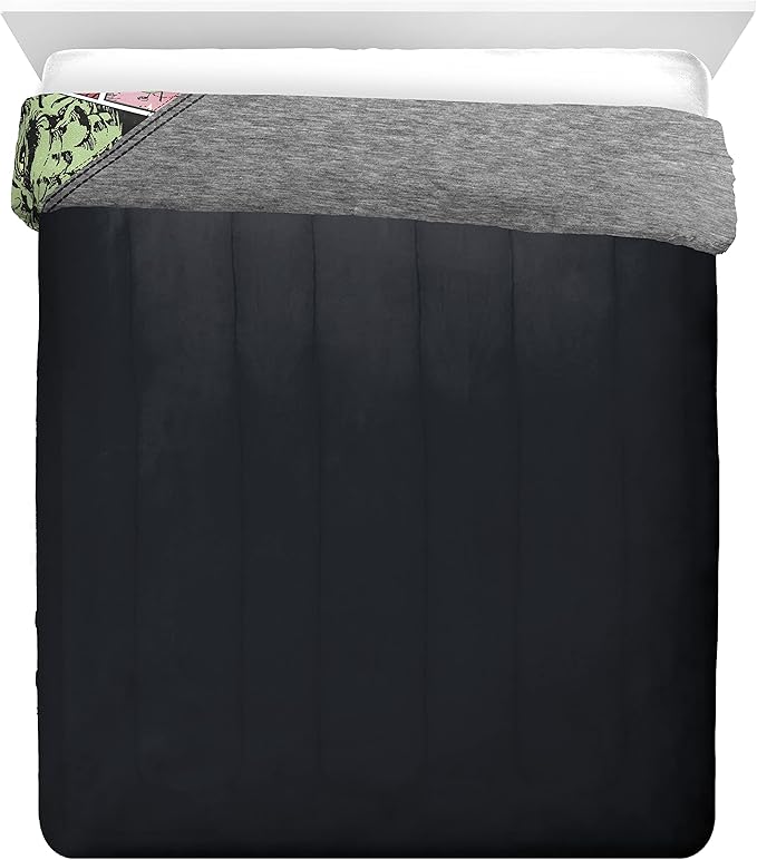 Jay Franco Star Wars Comic Queen Comforter & Sham Set - Kids Super Soft Bedding - Fade Resistant Microfiber (Official Star Wars Product)