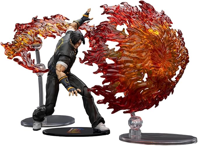 JOYTOY SNK 1/18 Action Figure -KOF 98UM- Hero Team Kyo Kusanagi -9.84" Flexible and Posable Collection Model Birthday Gift,for Kids Age15 +JT01420