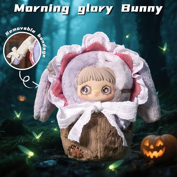 Plush Blind Box,Maymei Twin Secret Realm Series Stuffed Blind Box Doll 1PC,Kawaii Mystery Plush Toys Collectible for Birthday Gift,Halloween Plush Toys (1 of 7 Possible Styles)