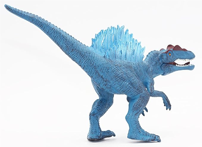 Gemini&Genius Spinosaurus Dinosaur Toy for Kids, Spinosaurus Dinosaur Action Figure with Moveable Mouth, Great Gift, Birthday Cake Topper, Room Decoration, Collection Dino Toys for Kids