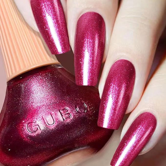 Major Dijit Quick Dry Nail Polish Bright Red Summer Nail Lacquer for Nail Art Regular Nail Polish 0.41 fl oz.