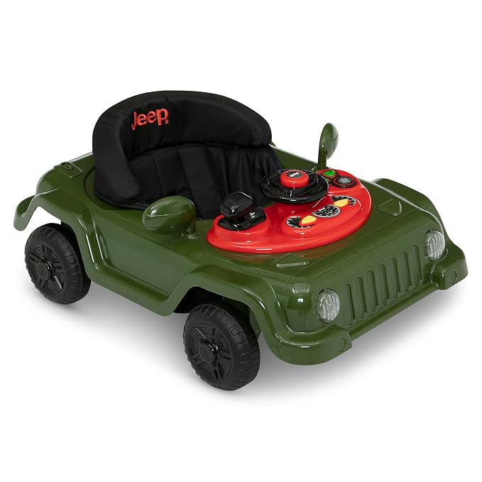 Jeep Wrangler Activity Walker by Delta Children, Green