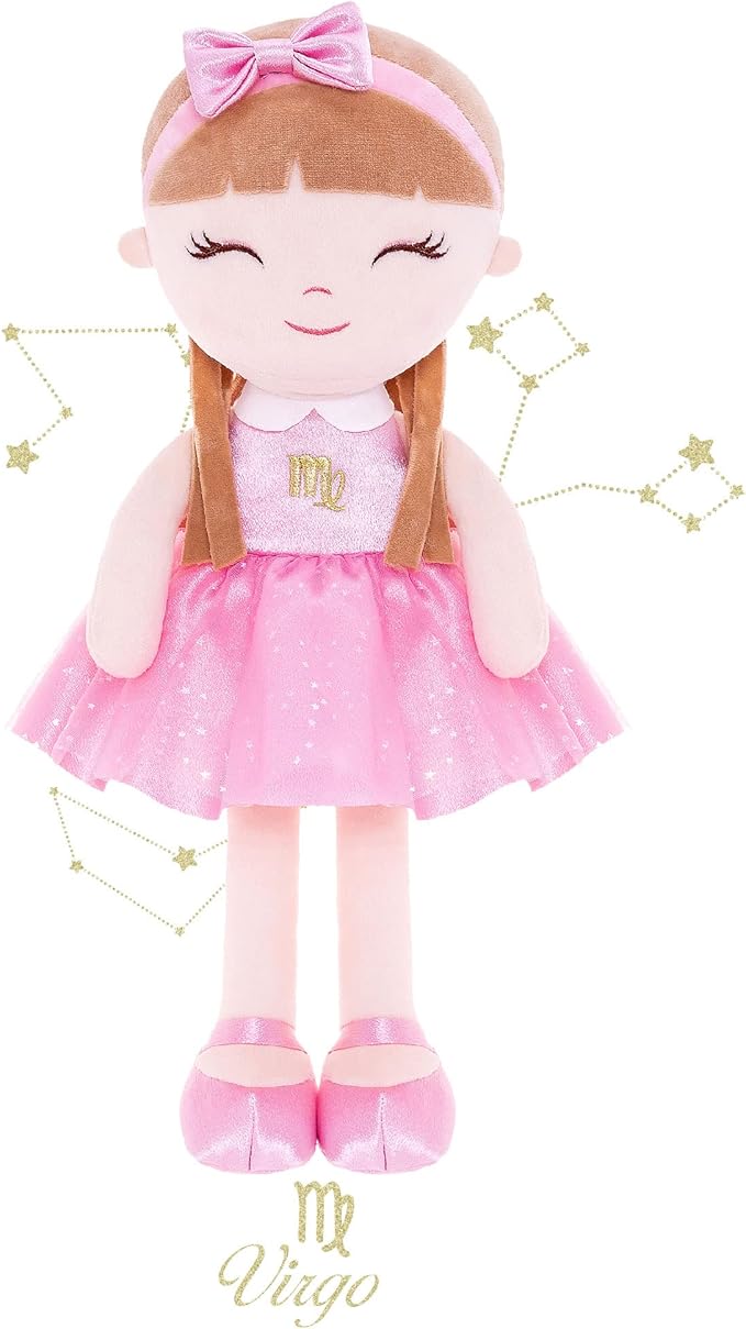 Baby Girl Gifts Plush Dolls Constellations Zodiac Doll Birthday Gift 17 inches Virgi
