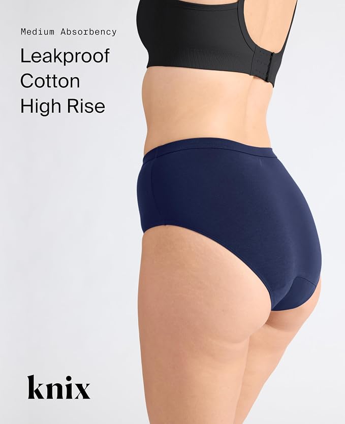 High Rise Leakproof Cotton by Knix