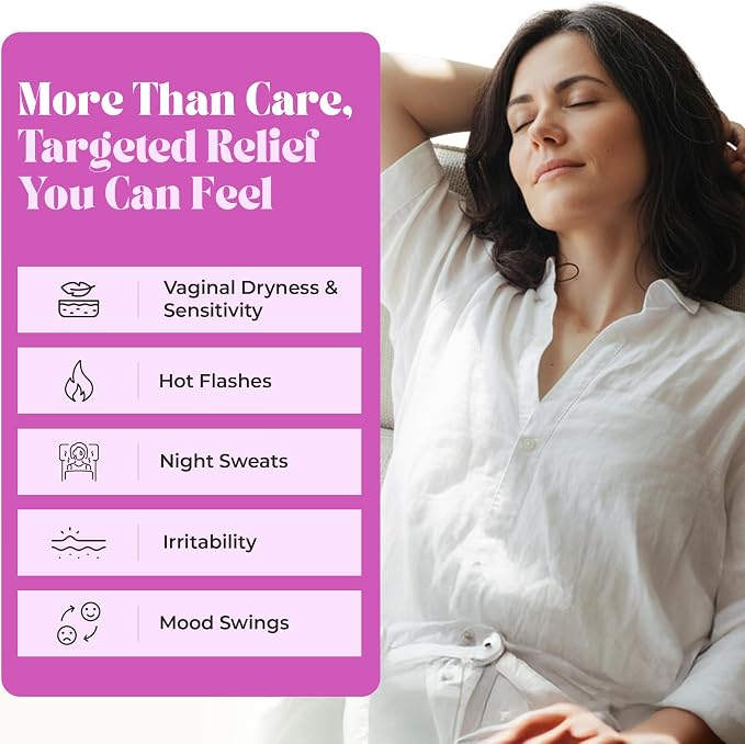 PURE WOMAN - Pause-Me-Not Suppositories - Menopausal Symptom Relief - Natural Ingredients - Relieves Hot Flashes & Vaginal Dryness - Promotes Stable Mood - Enhanced Vaginal Relief - 10 Pk