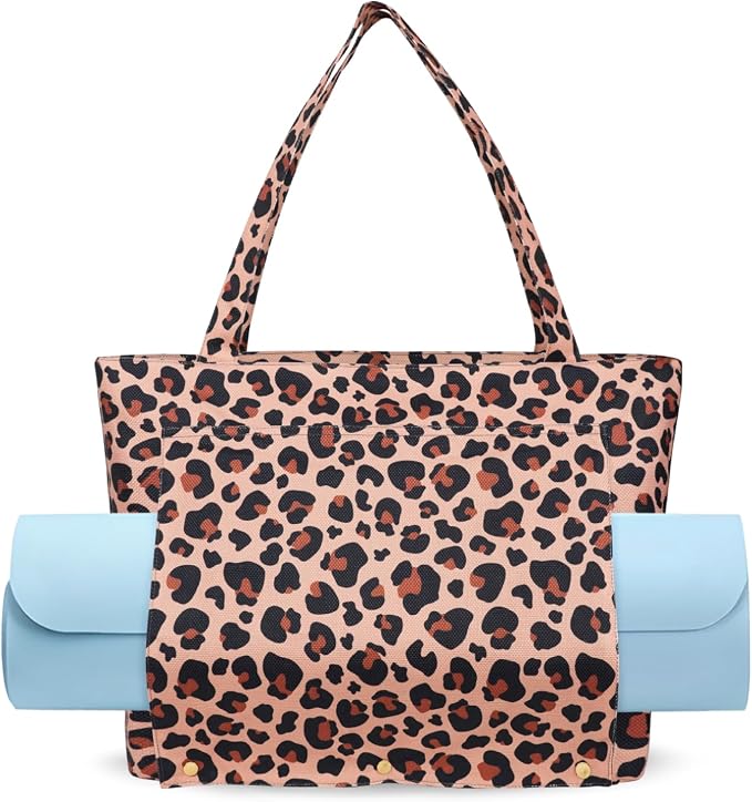 Yoga Mat Bag Yoga Bags and Carriers Fits All Your Stuff Yoga Tote Bag with Zipper Pocket Yoga Mat Carrier Pilates Bag Take in Out Mat Easily
