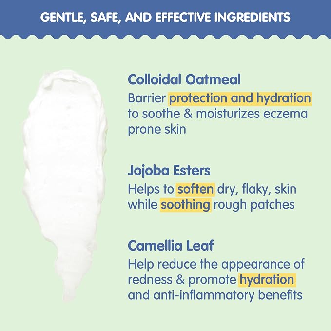 TUBBY TODD All Over Ointment - Baby Eczema Cream, Everyday Multi-Purpose Sensitive, Dry, Irritation Baby Skin Relief Cream, Steroid & Gluten Free, Fragrance Free - 1 Pack, 8 Oz