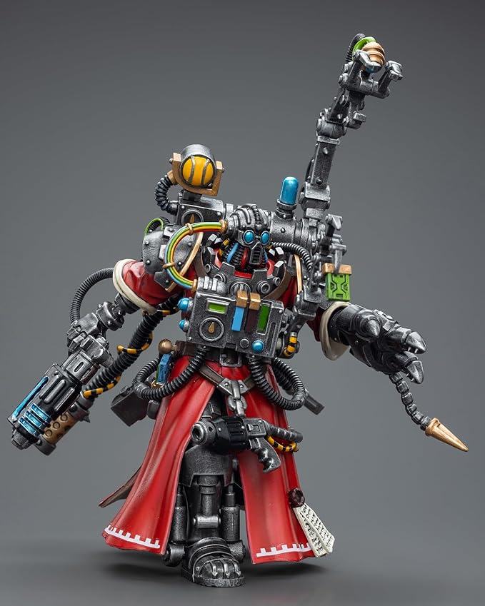 JOYTOY Warhammer 40K 1/18 Action Figures, Adeptus Mechanicus Cybernetica Datasmith Perfect for Collectors & Decor, Ideal Gift for Birthdays, Christmas, Character Figure - JT7721