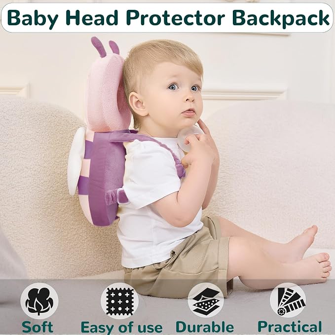 Baby Head Protector Backpack for Falling Crawling and Walking Toddler Essentials Harness Infant Koala Toys Helmets Baby Essentials Must Have 0.5-2 Years