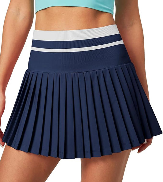 Pleated Tennis Skirt with Pockets for Women Tennis Skort for Woman High Waisted Golf Skirts Athletic Skirt