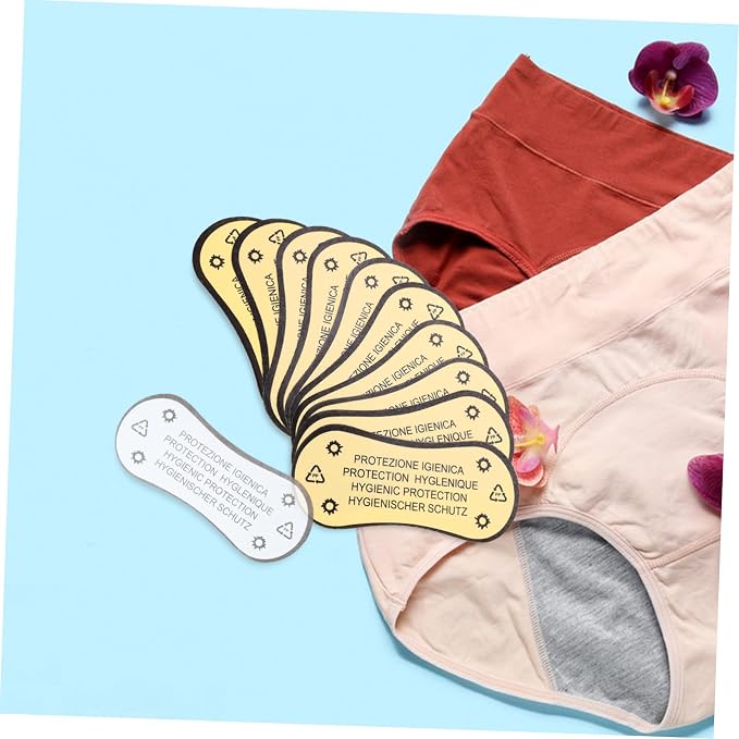 Sticky Underwear Sticker Set for Women Protective Swimwear Liner Adhesive Lingerie Panty Liner Stickers