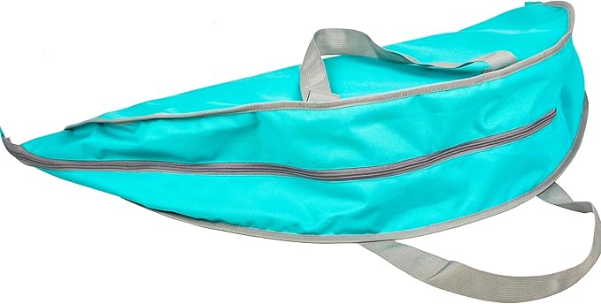 Kids Toy Storage Organizer Play Mat Bag for Lego Large Zippered Baby Tidy Toy Storage Portable Fold Up Neat Easy Clean Up Container Bag for Children home and travel (Blue)