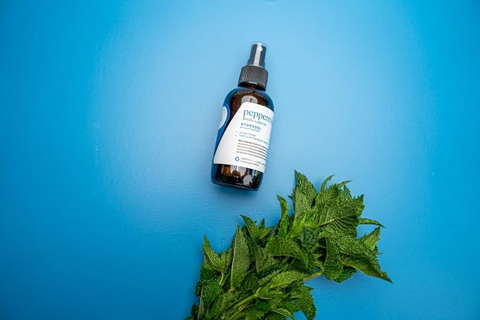 Aromatics International Peppermint Hydrosol 100ml | Cooling Sweet & Fresh Minty Aromatic Mist for Home & Daily Use