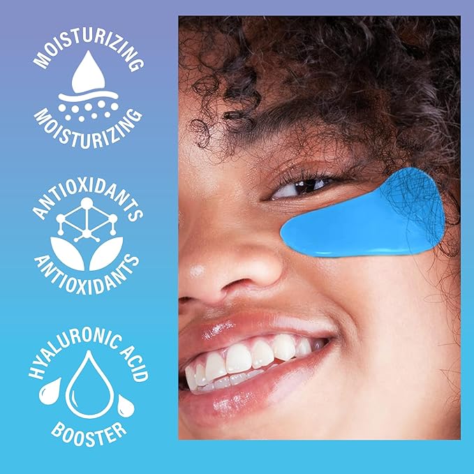 Generation Skin Eye Patches for Dark Circles and Puffiness, Under Eye Mask with Hyaluronic Acid and Marine Algae, Vegan and Cruelty-Free Under Eye Patches, Marine Algae Eye Masks, 5-Pack