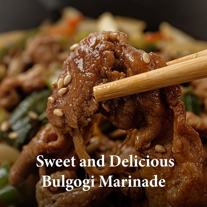 Wang Bulgogi Marinade, Sweet and Quick Fire Flavor, Korean Barbeque Sauce, 29.63 Ounce (Pack of 2)