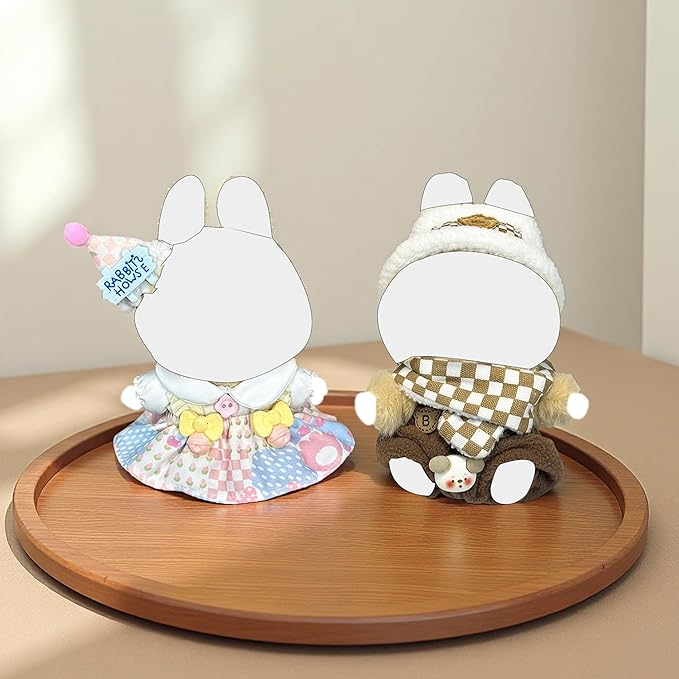 Doll Cloth Set for 17cm Dolls,Stylish Maid Outfit Designer,Cute Cloth for Dress up Unique Style (Doll Not Included)