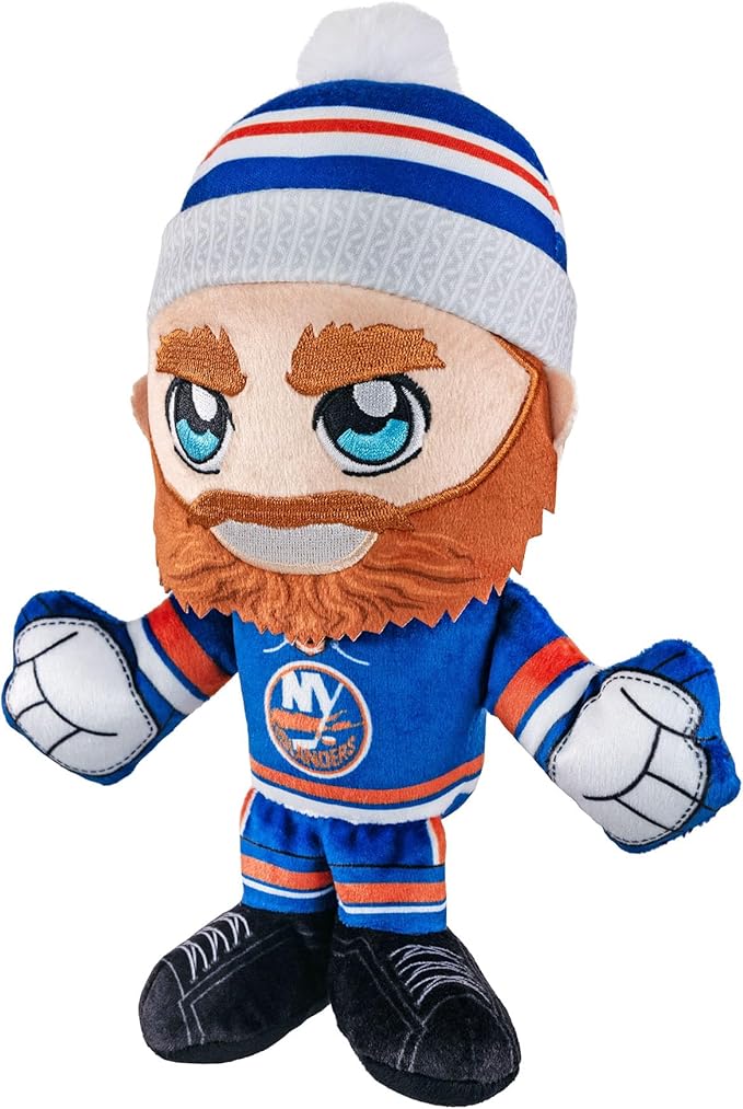 Bleacher Creatures New York Islanders Nyisles 8" NHL Kuricha Mascot Sitting Plush - Soft Chibi Inspired Mascot
