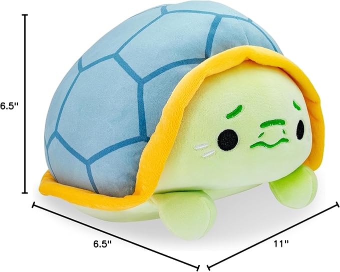 MochiOshis Turtle 12-Inch Character Plush Toy Jinba Osoioshi | Plushie, Huggable Soft Stuffed Animal for Cuddling | Friendly Companion Plush Figure Toy | Officially Licensed MochiOshis Turtle Plushie