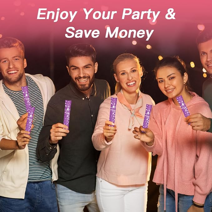 64 Pcs Tampon Flasks Set Includes 20 Reusable Plastic Flasks, 40 Self Adhesive Wrappers, 2 Funnels, Clear Storage Bag, Clean Brush, Tube Flasks for Cruise Event, Concert, Outdoor Sports (Purple)