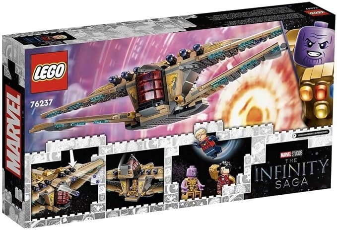 LEGO Marvel Sanctuary II Endgame Battle 76237 Thanos Spaceship Building Toy (322 Pieces) Gift 2021