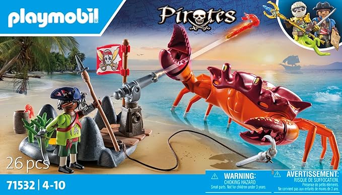 Playmobil Pirates: Battle Against The Giant Crab