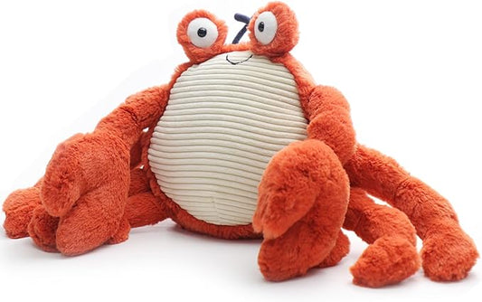 RECUR Plush King Crab Stuffed Animals,Soft Plushie,12 Inches,Adorable Gift for All Ages