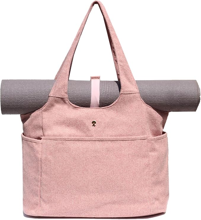ESVAN Yoga Tote Bag Mat bag Women Shoulder Bags Carryall Tote for Travel Office Workout Gym Nurse Beach