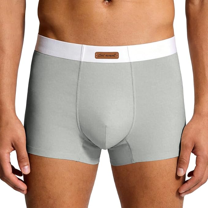 Mzkdieey Men's Casual Sports Comfortable Breathable Flat Corner Underwear