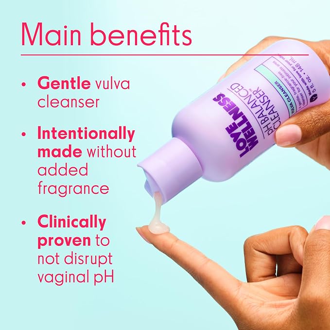 Love Wellness pH Balanced Cleanser & The Killer | Feminine Balance Duo | Supports Balanced pH, Intimate Health & Hygiene